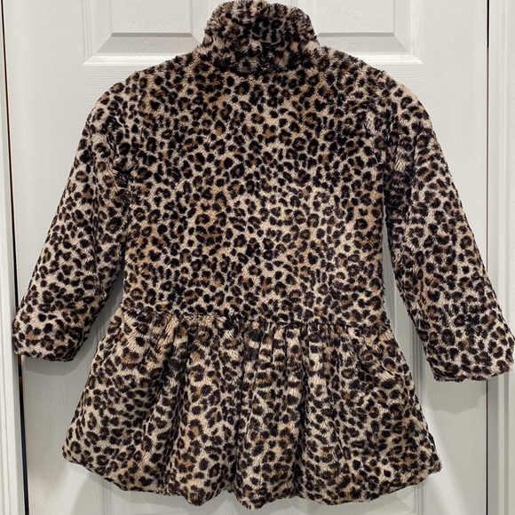 Juicy Couture Faux Fur Leopard Coat - Picture 7 of 13
